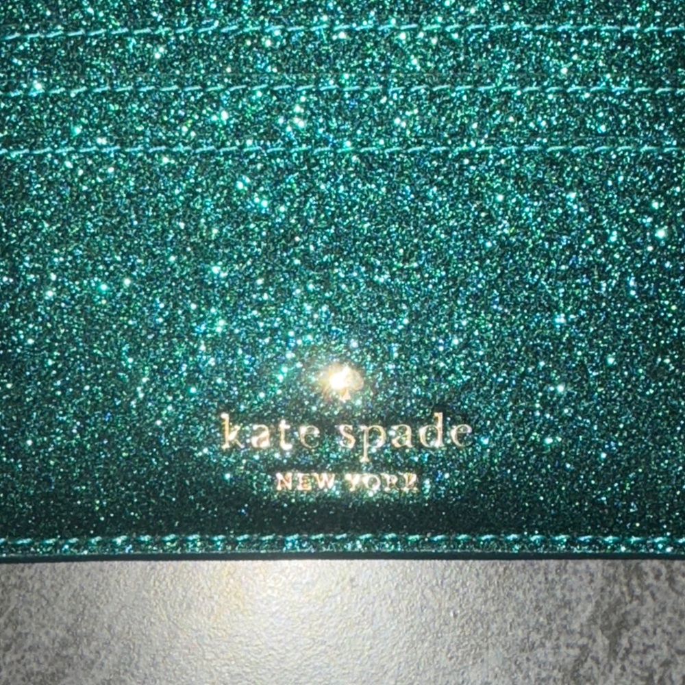 Kate Spade Boxed Small Glitter Slim Cardholder - Picture 3 of 9